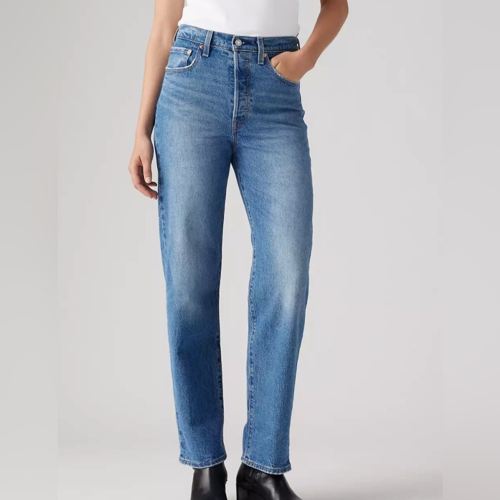 LEVIS RIBCAGE STRAIGHT ANKLE WOMEN'S JEANS Sz 30